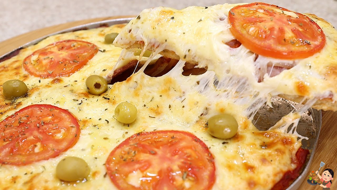 Pizza de Proteína Sem Farinha