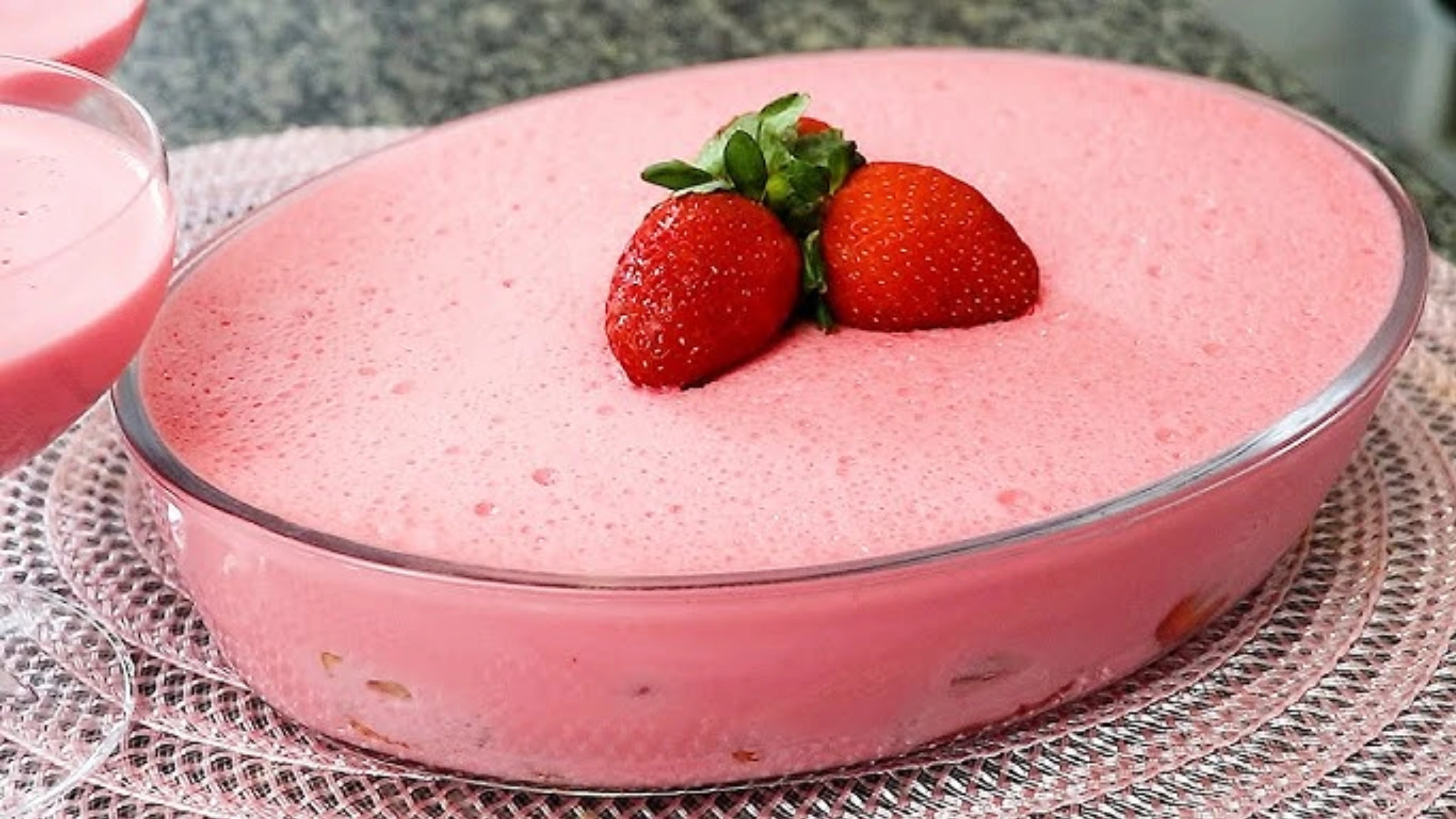 Sobremesa Nuvem de Morango